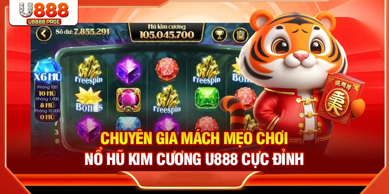 Chuyên gia mách mẹo chơi nổ hũ kim cương U888 cực đỉnh