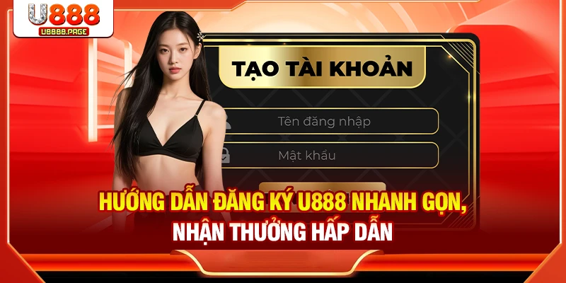 Hướng dẫn đăng ký U888